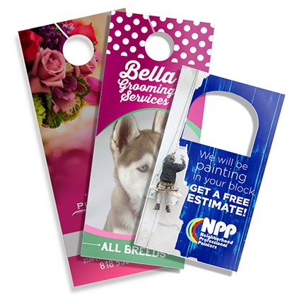 Custom Door Hanger design and printing