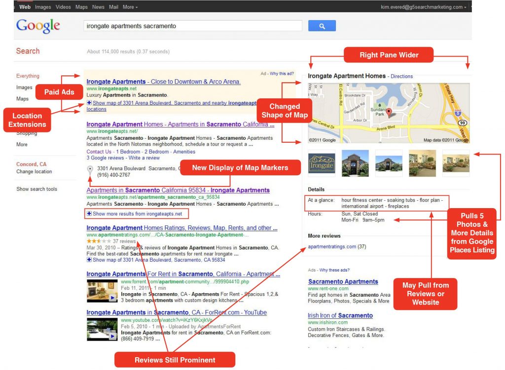 Search Engine Results Page - SEO help