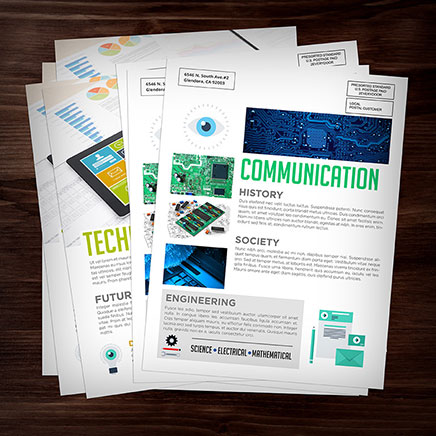 EDDM Sell Sheets - full service printing and delivery